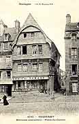 carte postale vieux guingamp