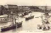 carte postale brest