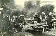 carte postale pont-aven