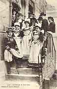 carte postale pont-aven