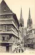 carte postale quimper