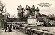 carte postale combourg