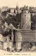 carte postale fougeres