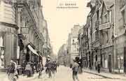 carte postale rue rennes