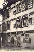 carte postale rue rennes