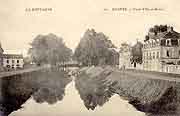 carte postale rue rennes