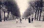 carte postale rue rennes