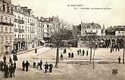 carte postale rue rennes