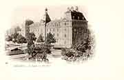 carte postale rue rennes