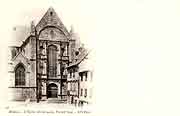 carte postale rue rennes
