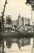 carte postale vitre