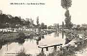 carte postale vitre