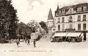 carte postale vitre