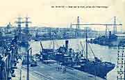 carte postale gravure ancienne nantes
