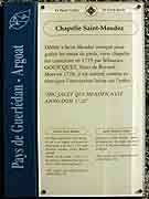 chapelle saint-maudez le haut-corlay