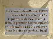 plaque commemorative  langoustier le trebouliste de françois lelguen douarnenez