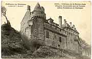 carte postale chateaux de bretagne