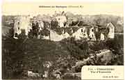 carte postale chateaux de bretagne