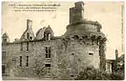 carte postale chateaux de bretagne