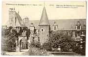 carte postale chateaux de bretagne