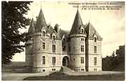 carte postale chateaux de bretagne