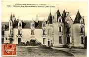 carte postale chateaux de bretagne