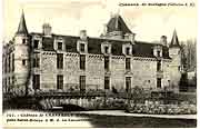 carte postale chateaux de bretagne