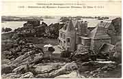 carte postale chateaux de bretagne