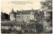 carte postale chateaux de bretagne