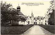 carte postale chateaux de bretagne