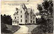 carte postale chateaux de bretagne