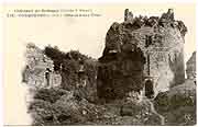 carte postale chateaux de bretagne