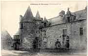 carte postale chateaux de bretagne