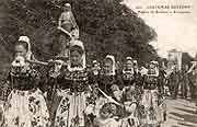 carte postale costumes bretons