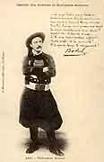 carte postale la galerie des artistes et ecrivains bretons