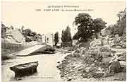 carte postale pont-aven