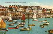 carte postale saint-malo