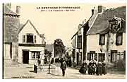 carte postale le faouet