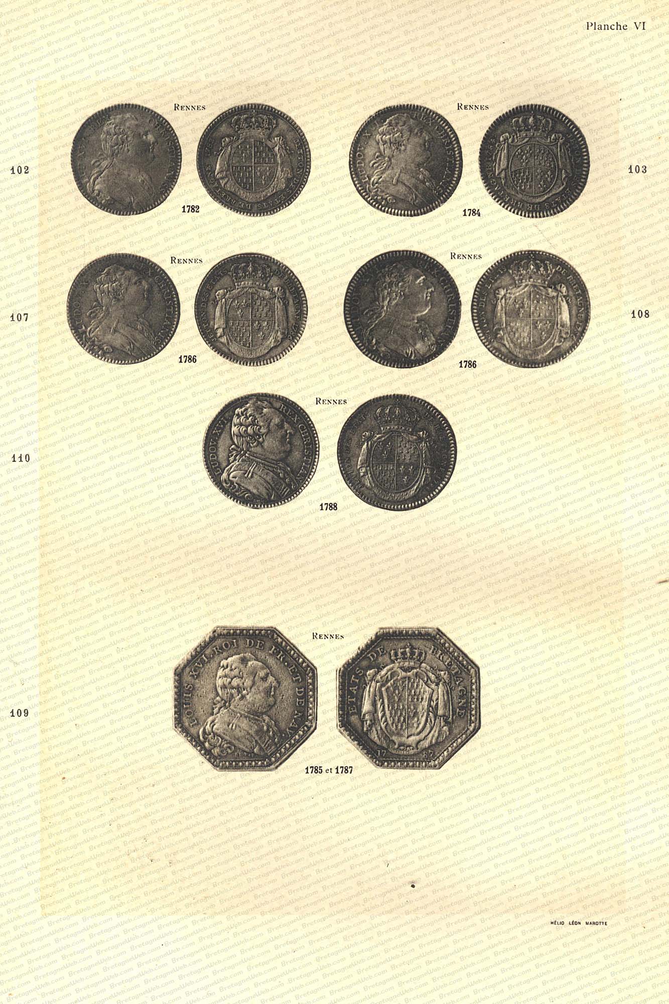 jetons des etats de bretagne