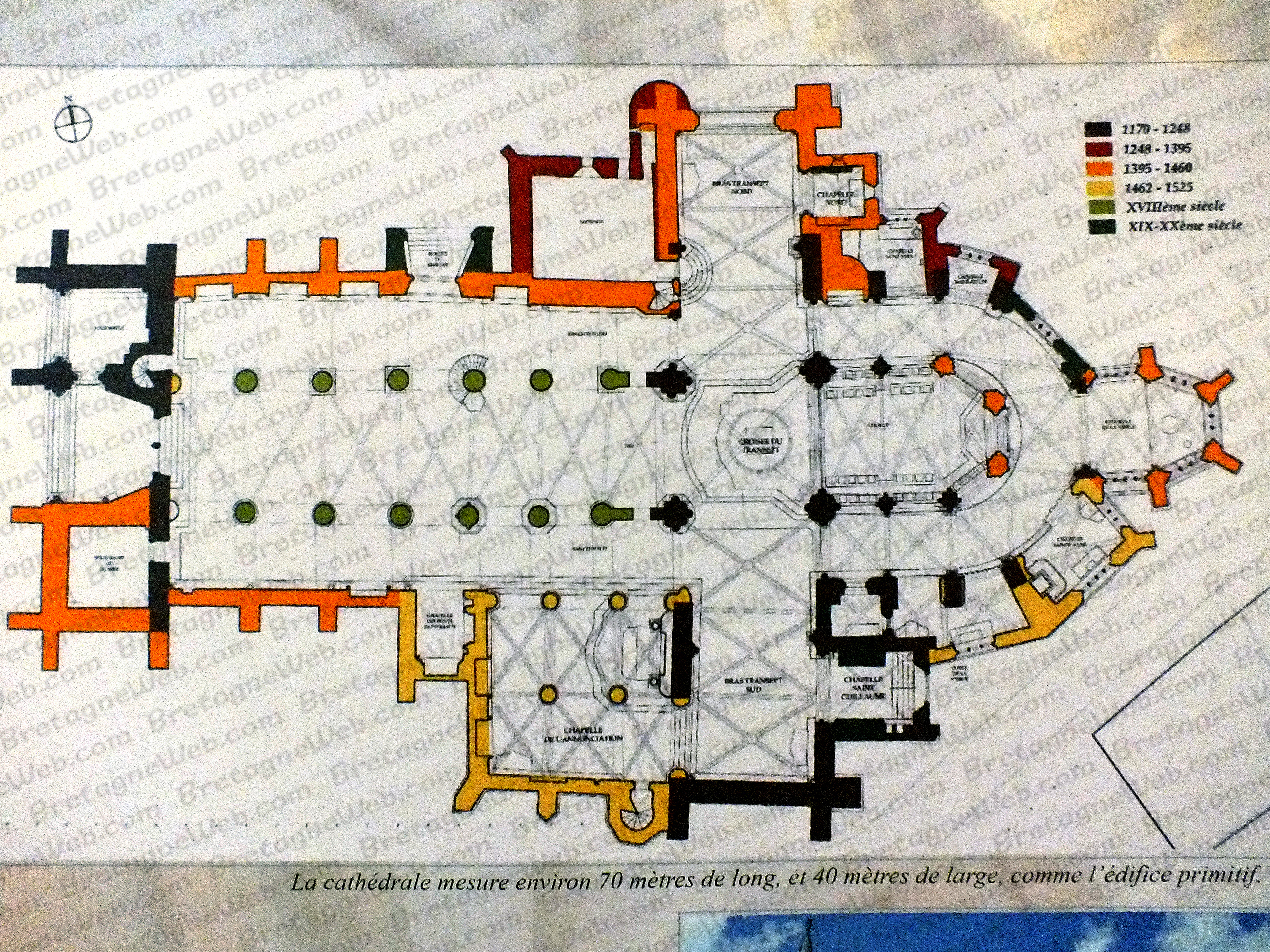 svannes plan de vannes calque sur celui de de robien de 1725