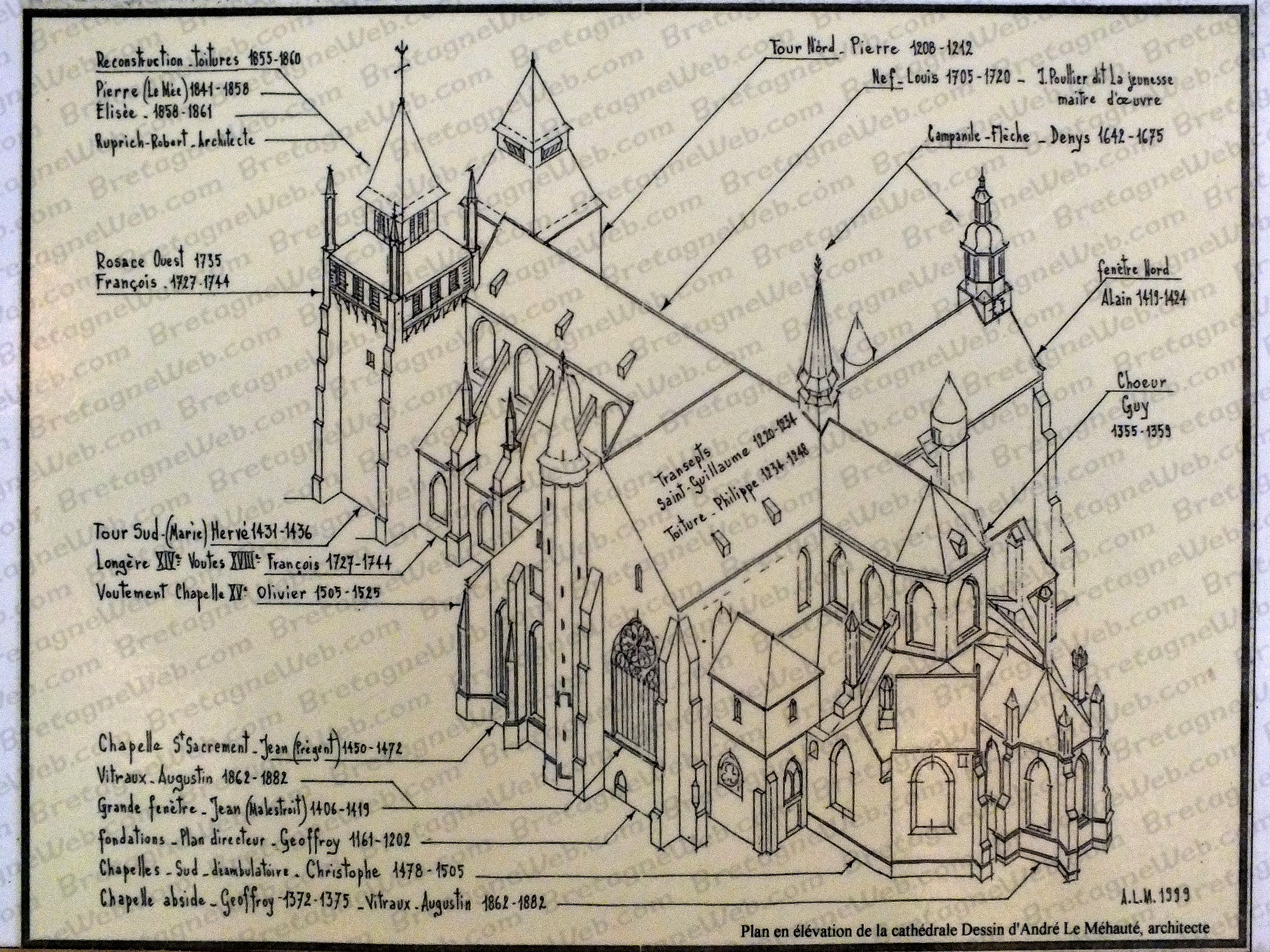 svannes plan de vannes calque sur celui de de robien de 1725