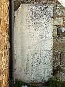 pierre tombale pres eglise saint-tugdual boqueho