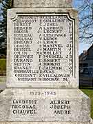 monument aux morts brusvily