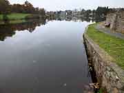 escalier vers etang chatelaudren