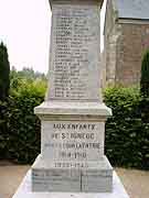 monument aux morts jugon les lacs