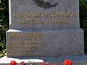 monument aux morts landehen