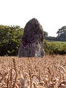 menhir au nord de pasquiou le vieux-bourg