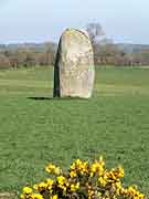 menhir et allee couverte de boturo le vieux-bourg