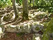 allee couverte pres du menhir de la chaise a margot meslin