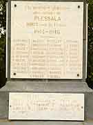 plessala monument aux morts